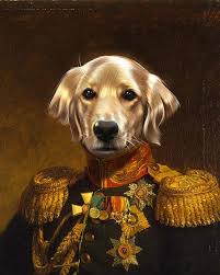 Make your pet's portrait the highlight of your home decor at an affordable price. The General Custom Pet Portrait Your Pet S Face On This Painting