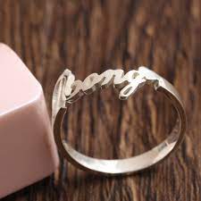 Cincin lapis emas rr 031 cincin kawin cincin tunangan 02 02 2019 cincin kawin tunangan dengan bentuk dan model terbaru dan memiliki banyak pilihan bahan seperti emas perak palladium platina jogja jakarta depok murah kirim cincin kawin grafir nama bahan emas kuning atau putih. Disesuaikan Putih Emas Warna Nama Pertunangan Cincin Wanita Pribadi Papan Nama Solid Fashion Perhiasan Cincin Perak Engagement Rings Women Engagement Ringfashion Engagement Ring Aliexpress