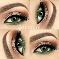 The Tints Of Autumn A Mighty Flower Garden Blossomint Under The Spell Of The Enchanter Frost 3 Makeup Looks For Green Eyes Makeup Makeup For Green Eyes