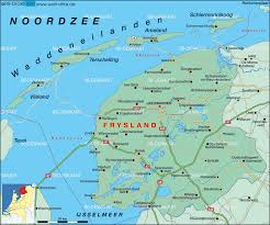 Die niederländische provinz drenthe liegt im nordosten der niederlande direkt an niedersachsen. Karte Von Frysland Provinz Bundesland Provinz In Niederlande Welt Atlas De