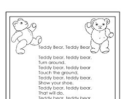 Oh la, la, la, la, la love my teddy bear. Teddy Bear Rhymes Images