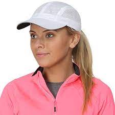 Trailheads Women S Race Day Running Cap Performance Hat White Lightweight This Super Lightweight Performance Sports Running Cap Running Hats Womens Races