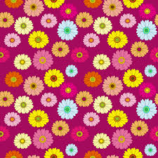 Pattern with flowers in buckets. Floral Pattern Colorful Wallpaper Free Stock Photo Public Domain Pictures