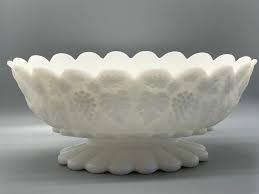 We did not find results for: Vintage Westmoreland Milk Glass Pedestal Oval Fruit Bowl Compote Grape Pattern Milk Glass Decor Milk Glass Milk Glass Bowl