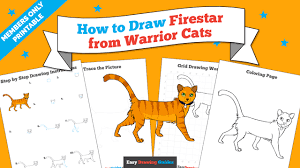 Kits in warriors cats books. How To Draw Firestar From Warrior Cats Really Easy Drawing Tutorial