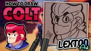 Penny sets up her cannon! How To Draw Penny Brawl Stars Lextonart Youtube