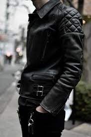 Leather Jacket Thick Black Black Details Fashion Men Great Style Rough 1 Mens Fashion Leather Jacket Fashion