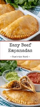 This Easy Recipe For Empanadas Uses Ground Beef Pie Crust And Cheese So Easy To Ma In 2020 Beef Recipes Easy Ground Beef Recipes Easy Ground Beef Recipes For Dinner