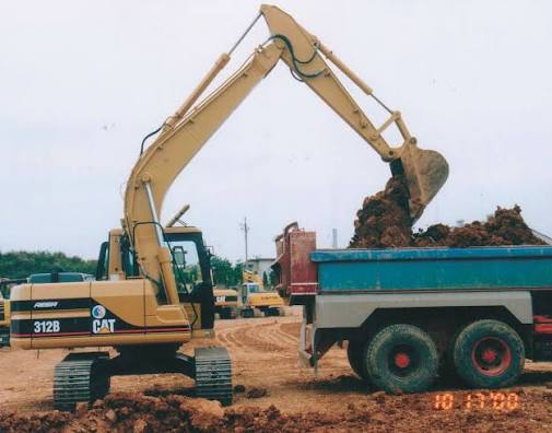 Caterpillar 312B Excavator