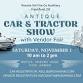Antique Car & Tractor Show with Vendor Fair event image