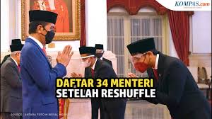 Dato' seri mohd najib bin tun haji abdul razak dato' seri dr ahmad zahid bin hamidi. Susunan Kabinet Indonesia Maju Dan Daftar Nama 34 Menteri Setelah Reshuffle Kedua Halaman All Kompas Com
