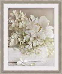 Find the perfect mix of frames and posters to capture the exact right feeling in your unique gallery wall. White Flowers Ii Pop Art Pictures Frames On Wall Framed Wall Art