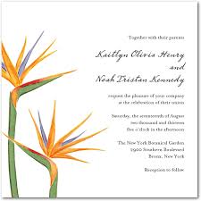 Palm Like Bird Of Paradise Birds Of Paradise Mandarin Orange Wedding Paper Divas Flower Wedding Invitation Bird Of Paradise Wedding Wedding Invitations
