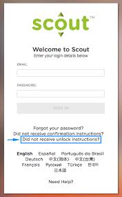 You will know you've been locked out of your account if you see the following screen: Account Security Scout Rfp