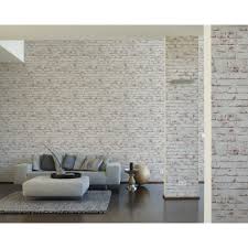 This tutorial gives brief instructions on an easy way to paint carved foam insulation panels to look like stone walls. As Creation Painted Brick Wall Stone Faux Effect Embossed Mural Wallpaper 907813 Brown White I Want Wallpaper