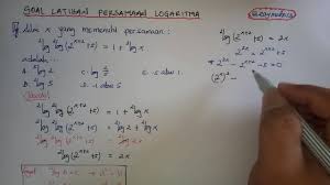 We did not find results for: Belajar Matematika Soal Latihan Persamaan Logaritma Facebook