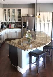 curved kitchen island, kitchen remodel