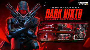 By omangq on feb 16, 2021. Nikto Gets Evil With The New Dark Side Lucky Draw In Call Of Duty Mobile