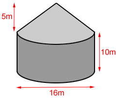 For composite prisms, where the bases are a composite shape, the area of the bases is the sum of the areas of the parts it is made of. Volume Formula