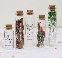 Frasco de vidrio personalizado - Regalo con mensaje personalizado - Boda,  conmemoración, urnas para mascotas, recuerdo de cumpleaños