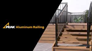 Like most things in life, stairs and railings wear and tear over time, and it may cause serious security and safety concerns. Peak Aluminum Railing Stair Railing Installation Youtube