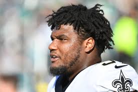 Saints' Malcolm Roach suffered a knee injury during loss to Lions