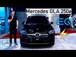 The All New Mercedes Gla 250e Plug In Hybrid Youtube