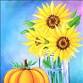 Pick Your Size: Vibrant Autumn Sunflowers event image