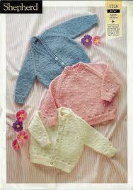 Baby Cardigans Sweater Shepherd 1718 Knitting Pattern Dk 8 Ply Y Baby Cardigan Knitting Pattern Free Baby Cardigan Knitting Pattern Vintage Knitting Patterns