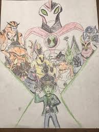 Инопланетный рой / ben 10: Ben Ten Alien Force Fanart Ben10