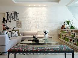 White brick wall gives more than just elegances. 25 Living Rooms With White Brick Walls Home Design Lover