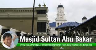 Located along jalan skudai, johor bahru, the mosque was constructed between 1892 and 1900, under the direction of sultan abu bakar. Masjid Sultan Abu Bakar Johor Bahru