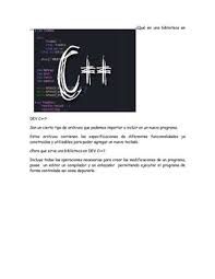 In the c++ programming language, the c++ standard library is a collection of classes and functions, which are written in the core language and part of the c++ iso standard itself. Calameo Bibliotecas Dev C