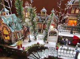 Christmas village display ideas and their execution. Christmas Winter Village Display Ab Platform Base 28x12 Dept 56 Lemax Hawthorne 411663490