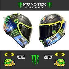Simoncelli marco moto super sic 58 adesivo stickers motogp adesivi caricatura. Rossi 2016 Helmet And Visor Decals Stickers Fluro Yellow Moto Gp 2 X Stickers Aeroarcade In