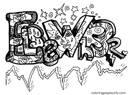 Each printable highlights a word that starts. I M Just Sayin Coloring Pages Graffiti Coloring Pages Coloring Pages For Kids And Adults