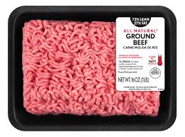 2,000 calories a day is used for general nutrition . All Natural 73 Lean 27 Fat Ground Beef Tray 1 Lb Walmart Com
