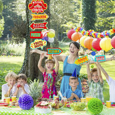 Circus birthday party decorations printable, carnival birthday party decoration printable, big top party, circus theme party, circus banner $19.99 digital download carnival circus birthday party theme bubble gum tape labels printables Carnival Decorations Circus Party Supplies Carnival Decorative Paper Cutouts Carnival Signs Banner Carnival Theme Party Supplies With Glue Point Dots And 2 Ribbon Party Supplies Banners Kiririgardenhotel Com
