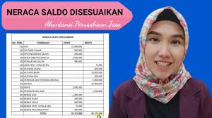 Bila jumlah kedua saldo yang ada di daftar saldo tersebut tidak sama, maka sudah terjadi kesalahan yang memang harus diperbaiki. 5 Neraca Saldo Setelah Penyesuaian Akuntansi Perusahaan Jasa Youtube