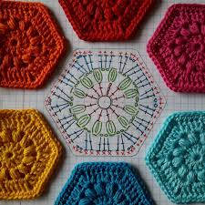 417 likes 64 comments irene rijk van den wollenberg irene rijk on instagram for t crochet hexagon granny square crochet pattern crochet square patterns