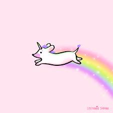 Stefanieshank Doxie Unicorn Doxiecorn Happy National Unicorn Day Blog Instagram Unicorn Wallpaper Dog Drawing Dog Animation