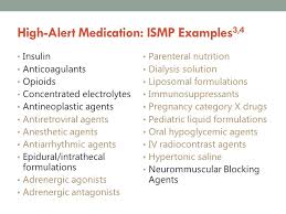 In addition, it has an easy to use smartphone app, mobile alert. What Is High Alert Medications