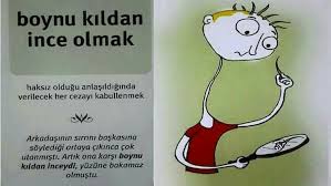 Boynu Kildan Ince Olmak Deyimler Egitim Ogretim
