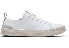 White Leather Womens Trvl Lite Low Sneakers