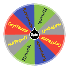What Harry Potter House You Are Spin The Wheel App