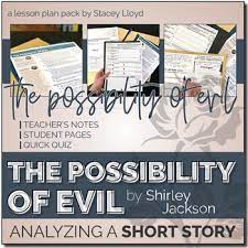 The Possibility Of Evil By Shirley Jackson Short Story Analysis