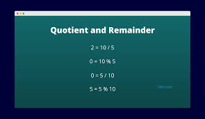 See full list on calculatorsoup.com Javascript Program To Find Quotient Without Using The Division Operator