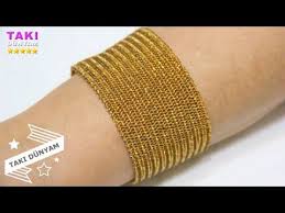 Taki Tasarimi Meshur Trabzon Hasir Bilekligi Yapimi How To Make The Bracelet Tutorial Bracelet Diy Youtube Desenler Taki Kendin Yap Taki