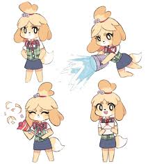Isabelle Animal Crossing Fan Art Animal Crossing Characters Animal Crossing Game