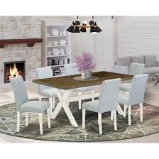 It is wise for users to protect and extend the life of their wood countertops from accidental damage with a clear wood finish. Kitchen Table Set Includes Dining Chairs With Upholstered Seat And A Wood Dining Table Number Of Chair Option Overstock 32630885